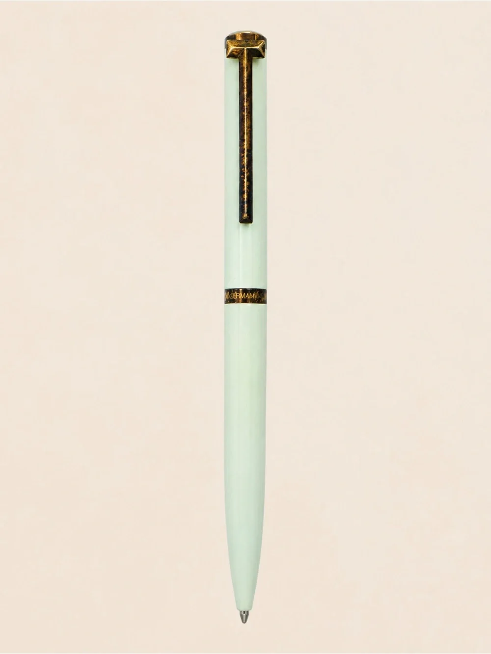 Tiffany & Co. Tiffany T Ballpoint Pen Blue Lacquer w/ Box & COA